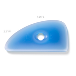 XIEM TOOLS Rigid Plastic Clay Rib 5