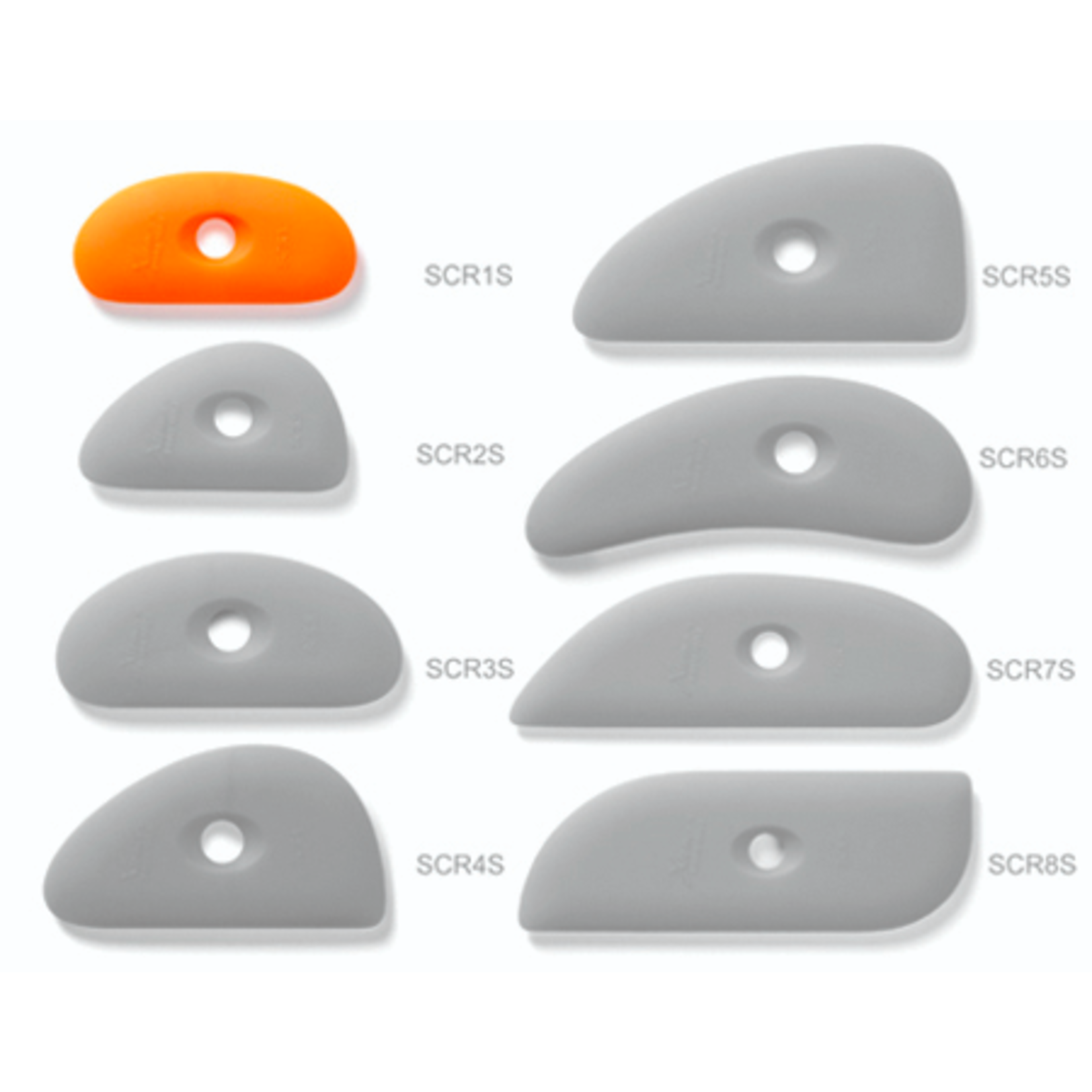 XIEM TOOLS Soft Silicone Rib 1 - Orange