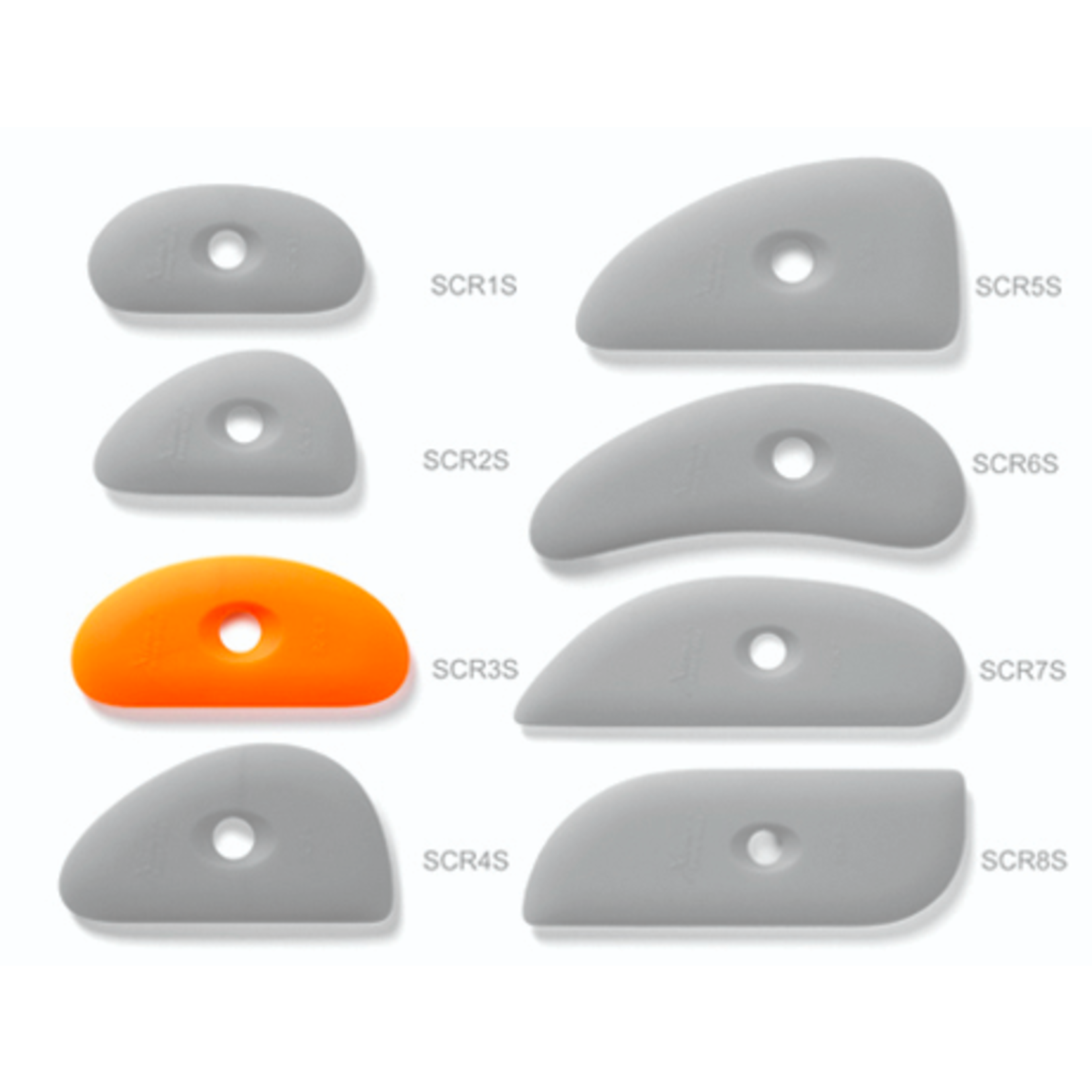 XIEM TOOLS Soft Silicone Rib 3 - Orange