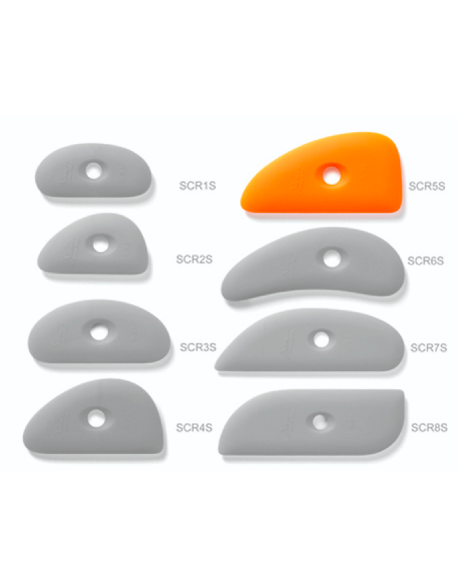 XIEM Soft Silicone Rib 5 - Orange