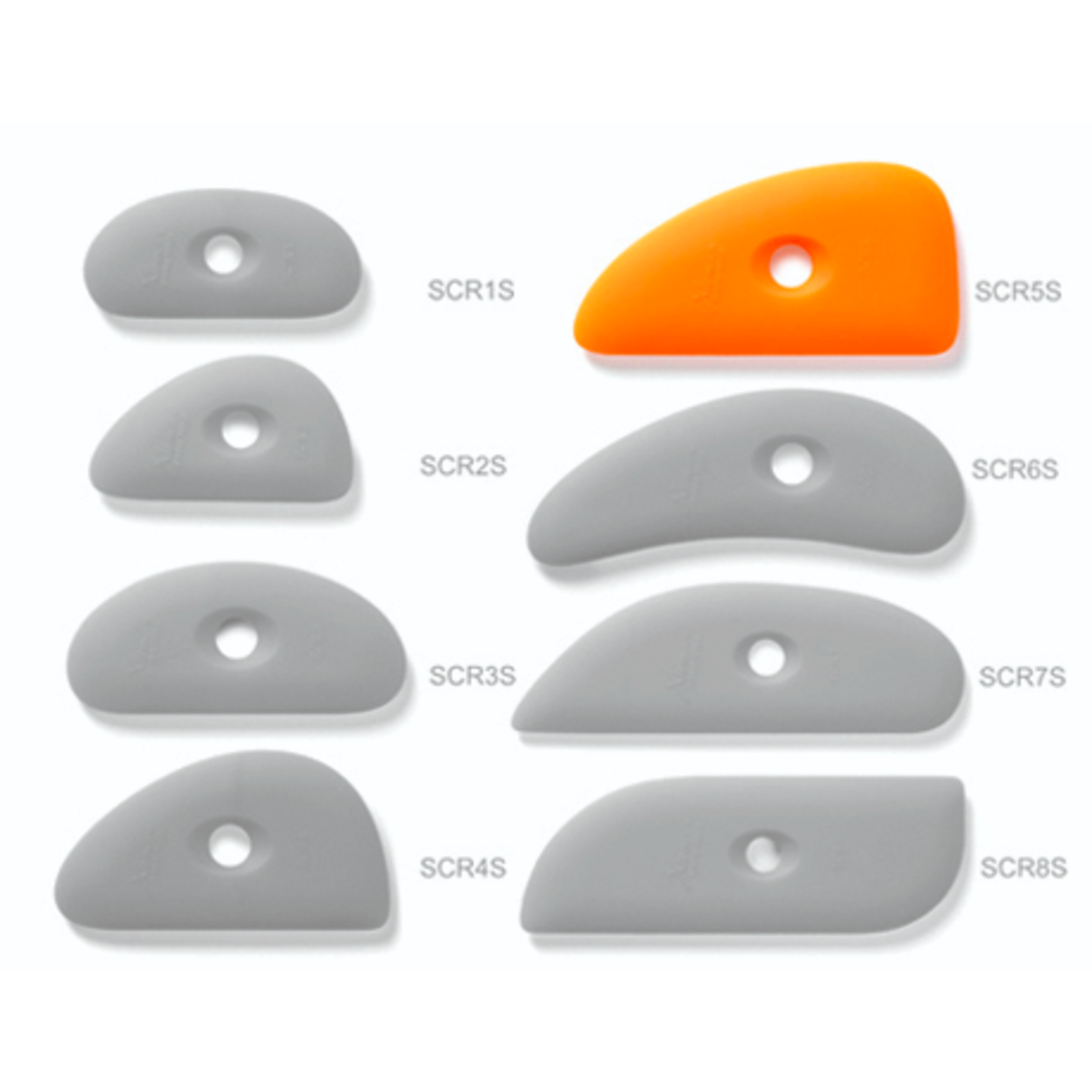 XIEM TOOLS Soft Silicone Rib 5 - Orange