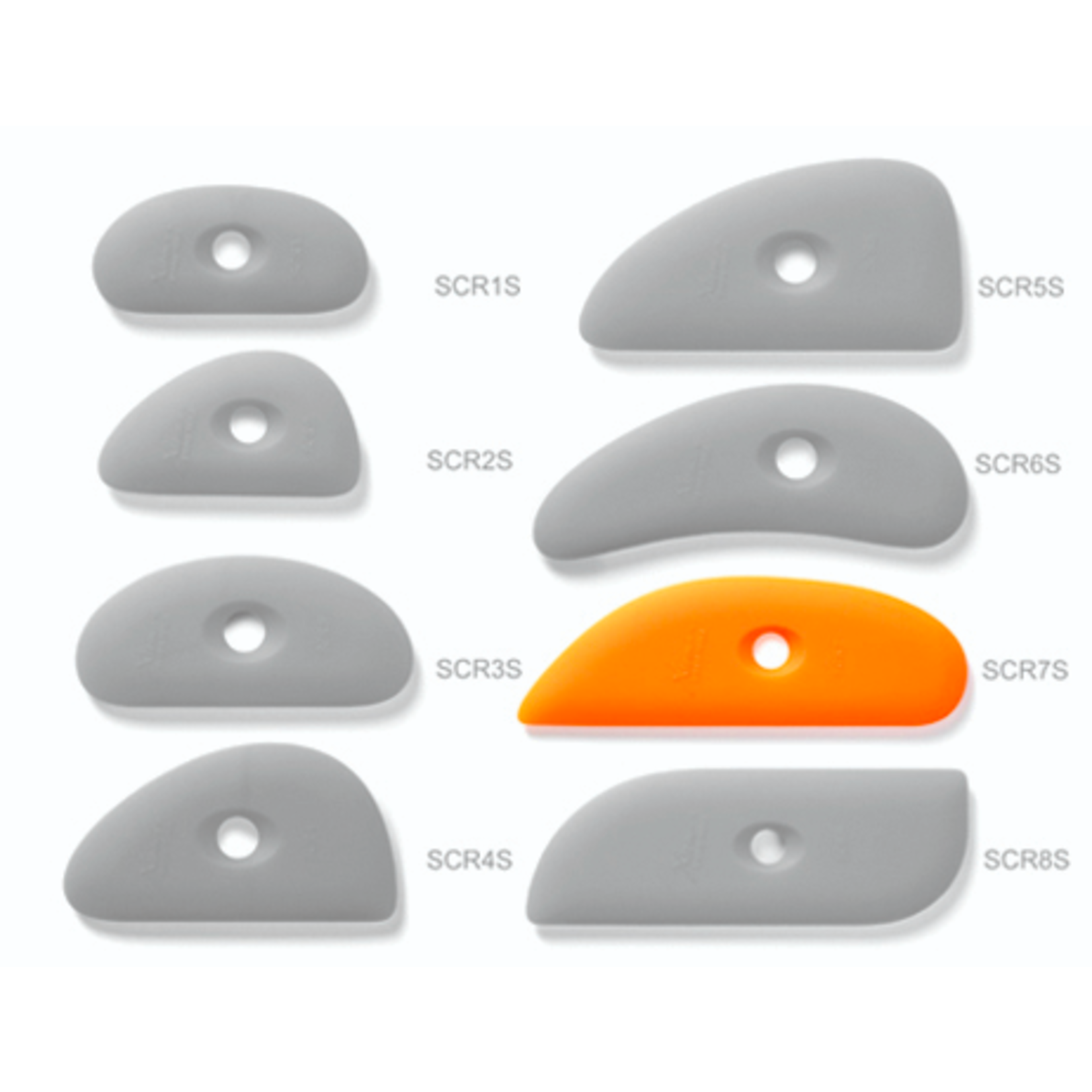 XIEM TOOLS Soft Silicone Rib 7 - Orange