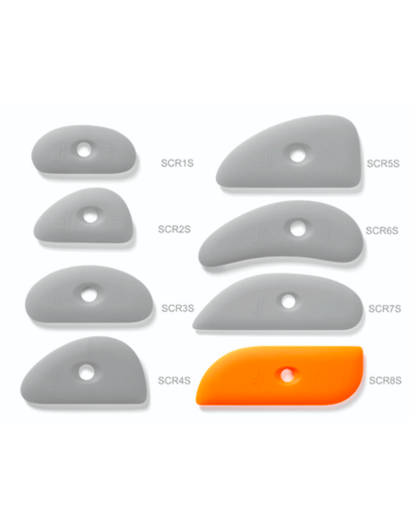 XIEM Soft Silicone Rib 8 - Orange