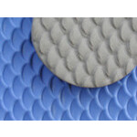 Chinese Clay Art PLASTIC TEXTURE MAT- Dragon SCALES (LG)