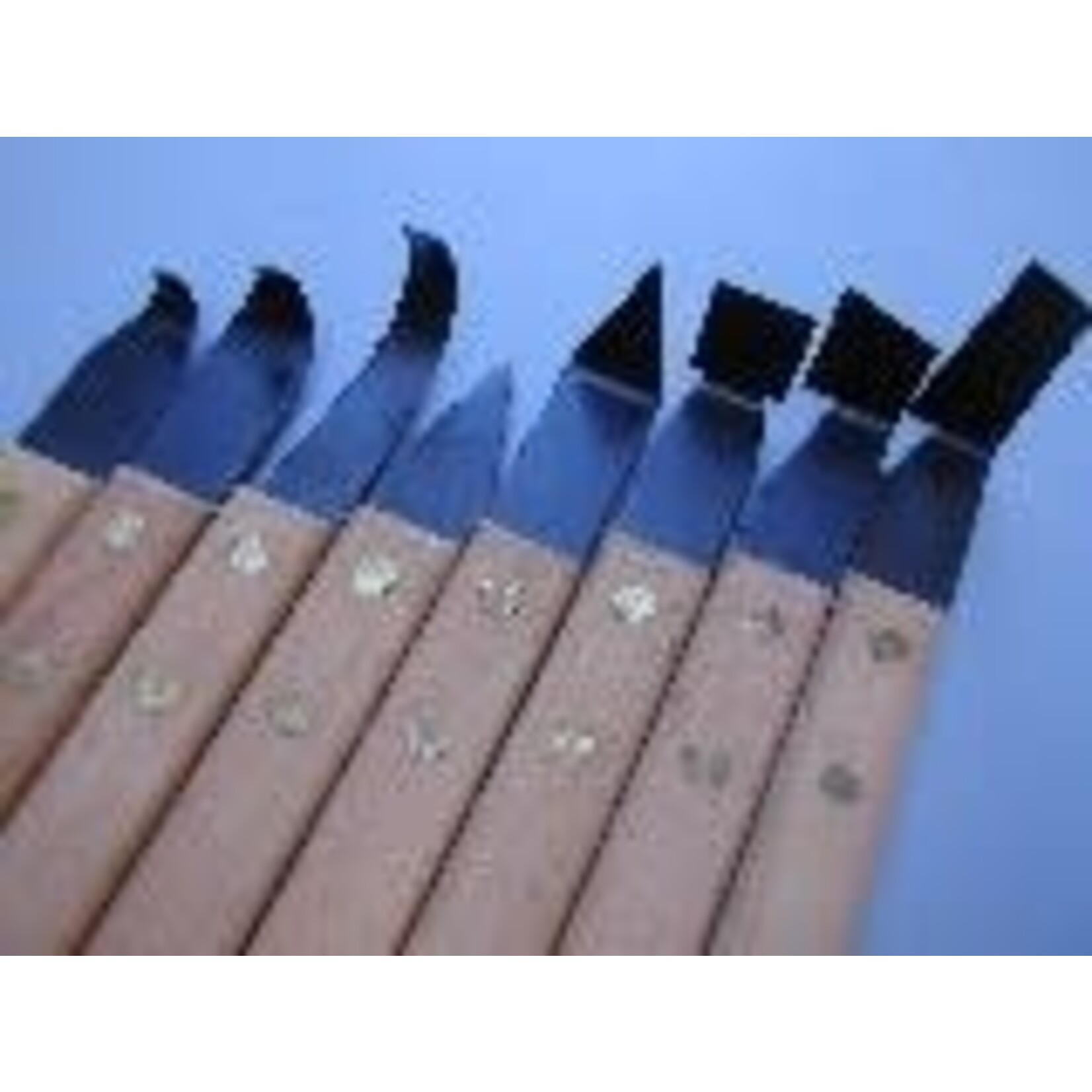 Chinese Clay Art TRIM TOOLS-STEEL-8pc