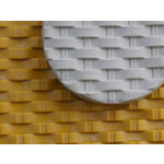 Chinese Clay Art PLASTIC TEXTURE MAT-BSKT WEAVE