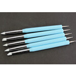 Chinese Clay Art Rubber Pen with Dotting Tools Set-5PC