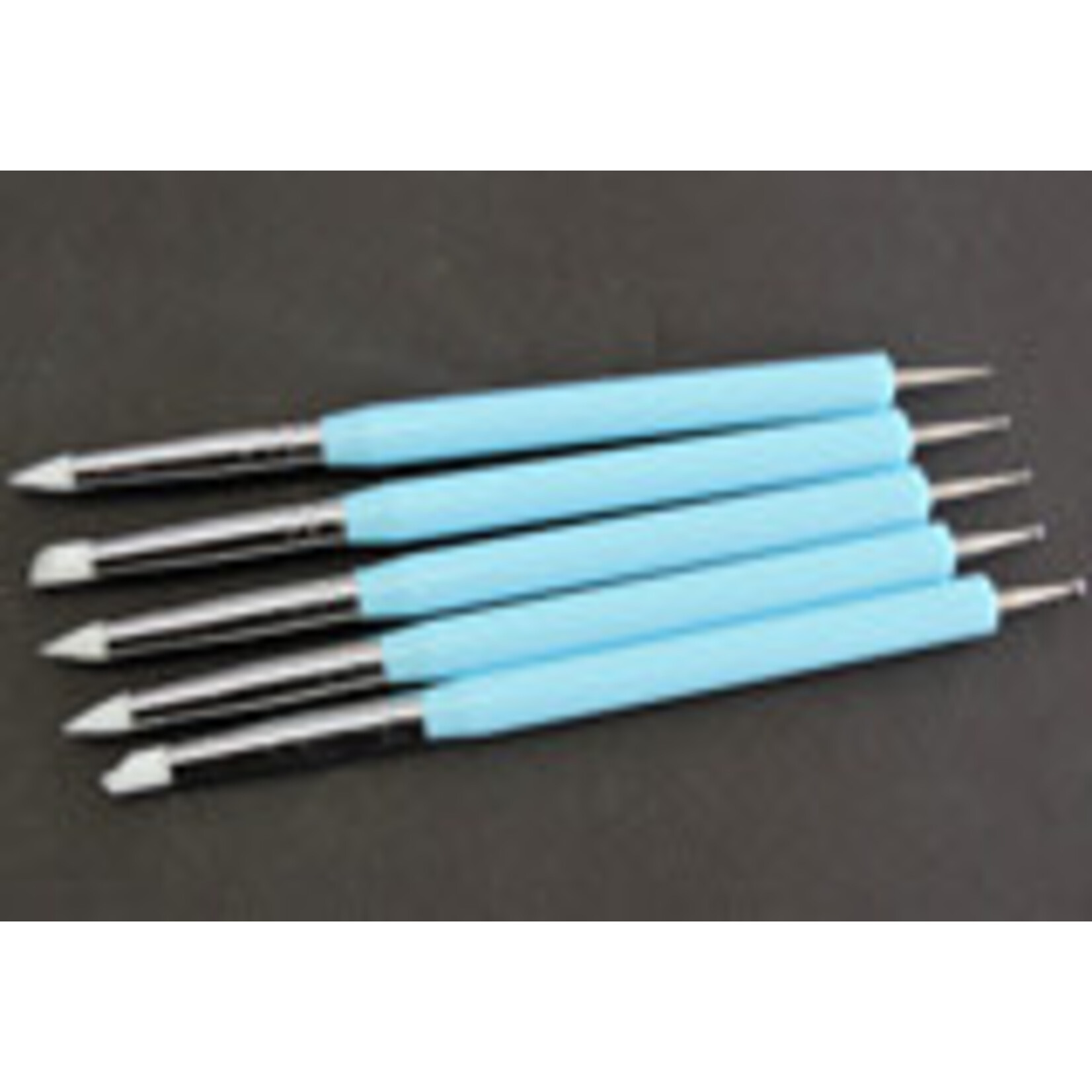 Chinese Clay Art Rubber Pen with Dotting Tools Set-5PC