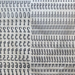 Elan Pottery Transfers Hipster Font Underglaze Transfer - White