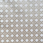Elan Pottery Transfers Woven Cane Underglaze Transfer - White