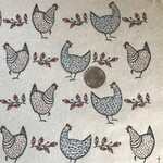 Elan Pottery Transfers Chickens - Underglaze Transfer - multi