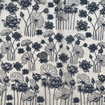 Elan Pottery Transfers Lotus Flowers Underglaze Transfer - Black