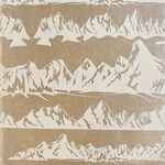 Elan Pottery Transfers Mountains Underglaze Transfer - White