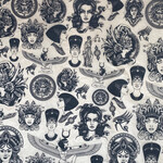 Elan Pottery Transfers Mythological Underglaze Transfer - Black