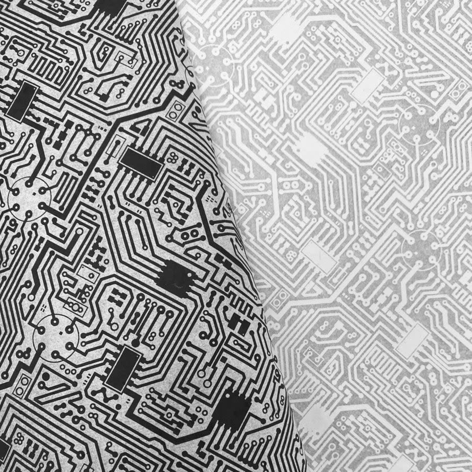 Elan Pottery Transfers Motherboard Underglaze Transfer - Black