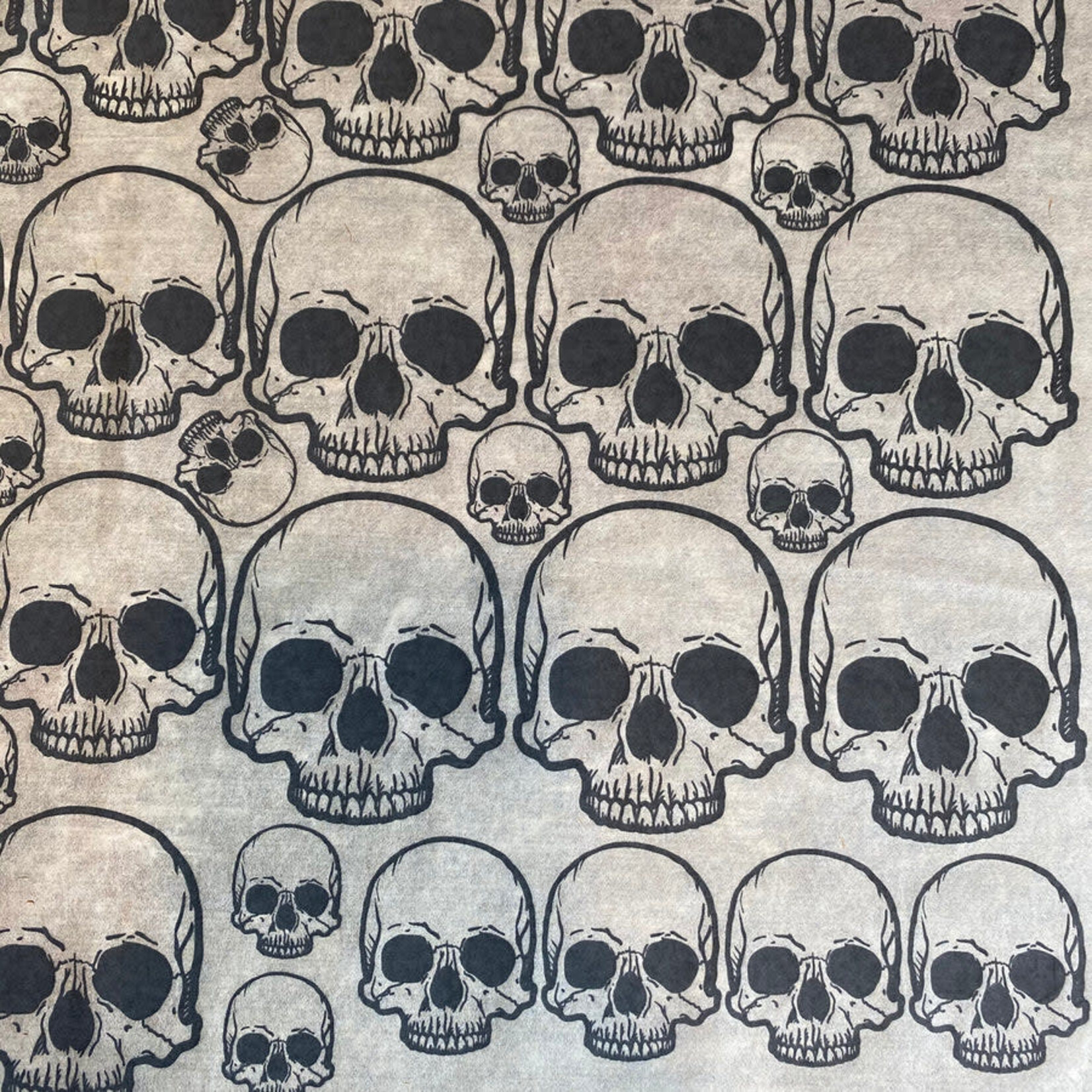 Elan Pottery Transfers Skulls Underglaze Transfer - Black