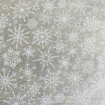 Underglaze Transfer EP- Snowflakes White