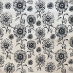 Elan Pottery Transfers Sunflower Border Underglaze Transfer - Black