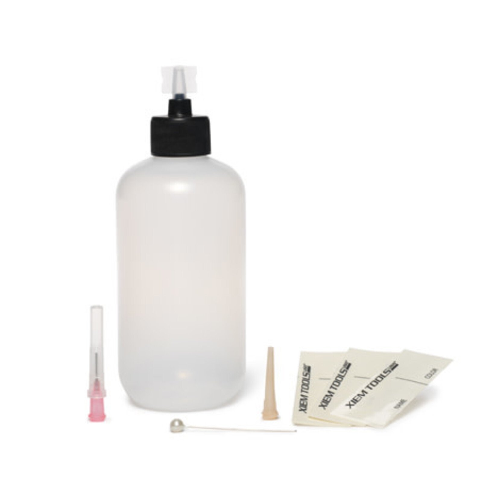 XIEM TOOLS Customizable Applicator 8oz bottle with cap and 14 gauge tip