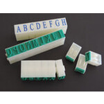 Chinese Clay Art LETTER STAMPS - 1 1/8