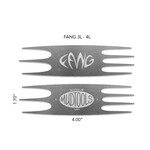 Mudtools FANG Large SS Stainless Steel Scoring Tools 3L-4L