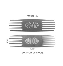 Mudtools FANG Large Stainless Steel Scoring Tools 5L 6L