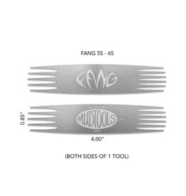 Mudtools FANG Small Stainless Steel Scoring Tools 5s 6s