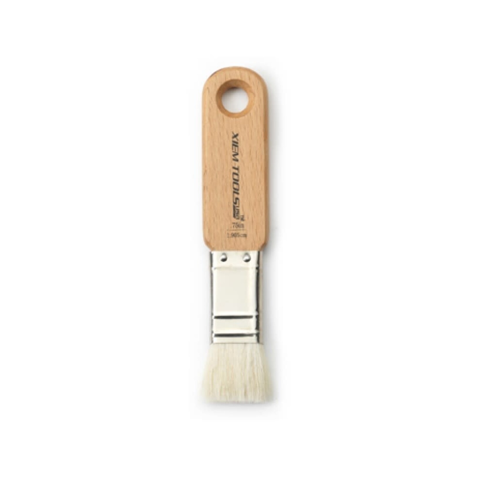 XIEM TOOLS Short Cut Glaze Brush .75" High Quality Goat Hair
