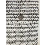 Elan Pottery Transfers Another Brick in the Wall - Underglaze Transfer Sheet - BLACK