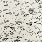 Elan Pottery Transfers Paper Planes Underglaze Transfer - Black