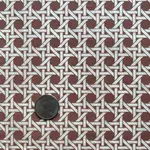Elan Pottery Transfers Woven Cane Underglaze Transfer - Brown