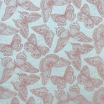 Elan Pottery Transfers Butterflies - Underglaze Transfer -pink