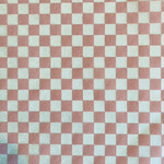 Elan Pottery Transfers Checkerboard - Underglaze Transfer - pink