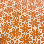 Elan Pottery Transfers Floral Wallpaper - Underglaze Transfer - orange