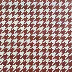Elan Pottery Transfers Houndstooth Underglaze Transfer - Brown