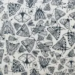 Elan Pottery Transfers Moths Underglaze Transfer - Black