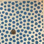 Elan Pottery Transfers Polka Dots Underglaze Transfer - Blue