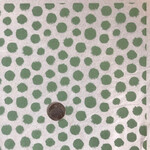 Elan Pottery Transfers Polka Dots Underglaze Transfer - Green
