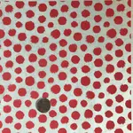 Elan Pottery Transfers Polka Dots - Underglaze Transfer - red
