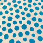 Elan Pottery Transfers Polka Dots - Underglaze Transfer - turquoise