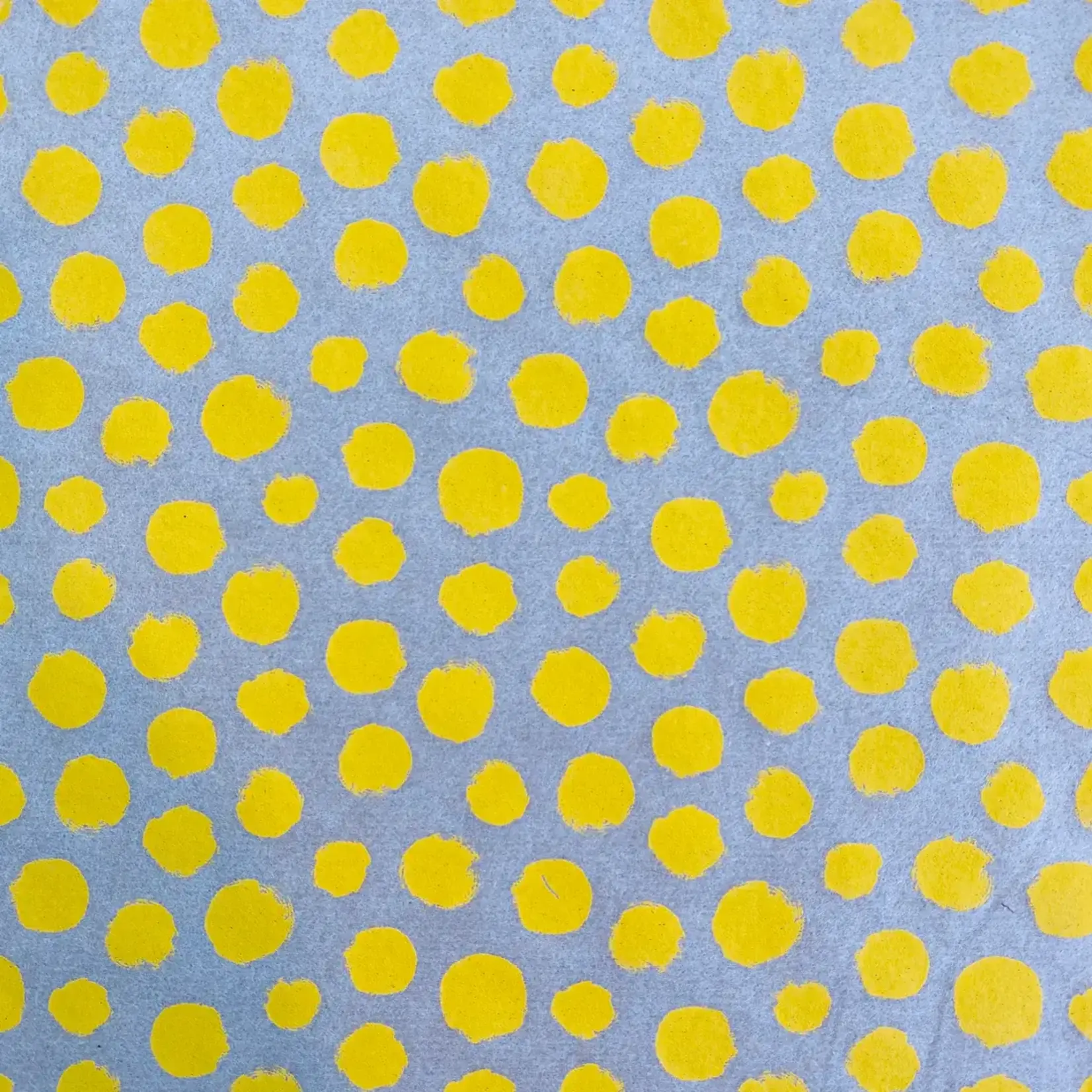 Elan Pottery Transfers Polka Dots Underglaze Transfer - Yellow