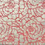 Elan Pottery Transfers Roses Underglaze Transfer - Red