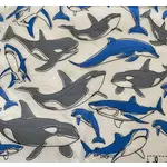 Elan Pottery Transfers Sea Shepherd (Whales) Underglaze Transfer - Multi