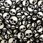 Elan Pottery Transfers Skulls Little Underglaze Transfer - Black