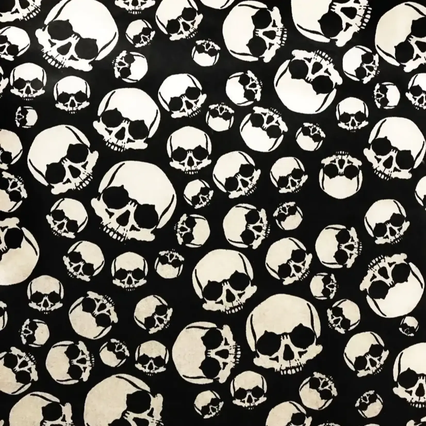 Elan Pottery Transfers Skulls Little Underglaze Transfer - Black