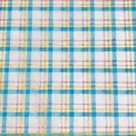 Elan Pottery Transfers Spring Plaid Underglaze Transfer - Multi