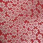 Elan Pottery Transfers Tiny Flowers Underglaze Transfer - Red