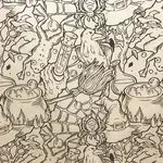 Elan Pottery Transfers Toil & Trouble Underglaze Transfer - Black