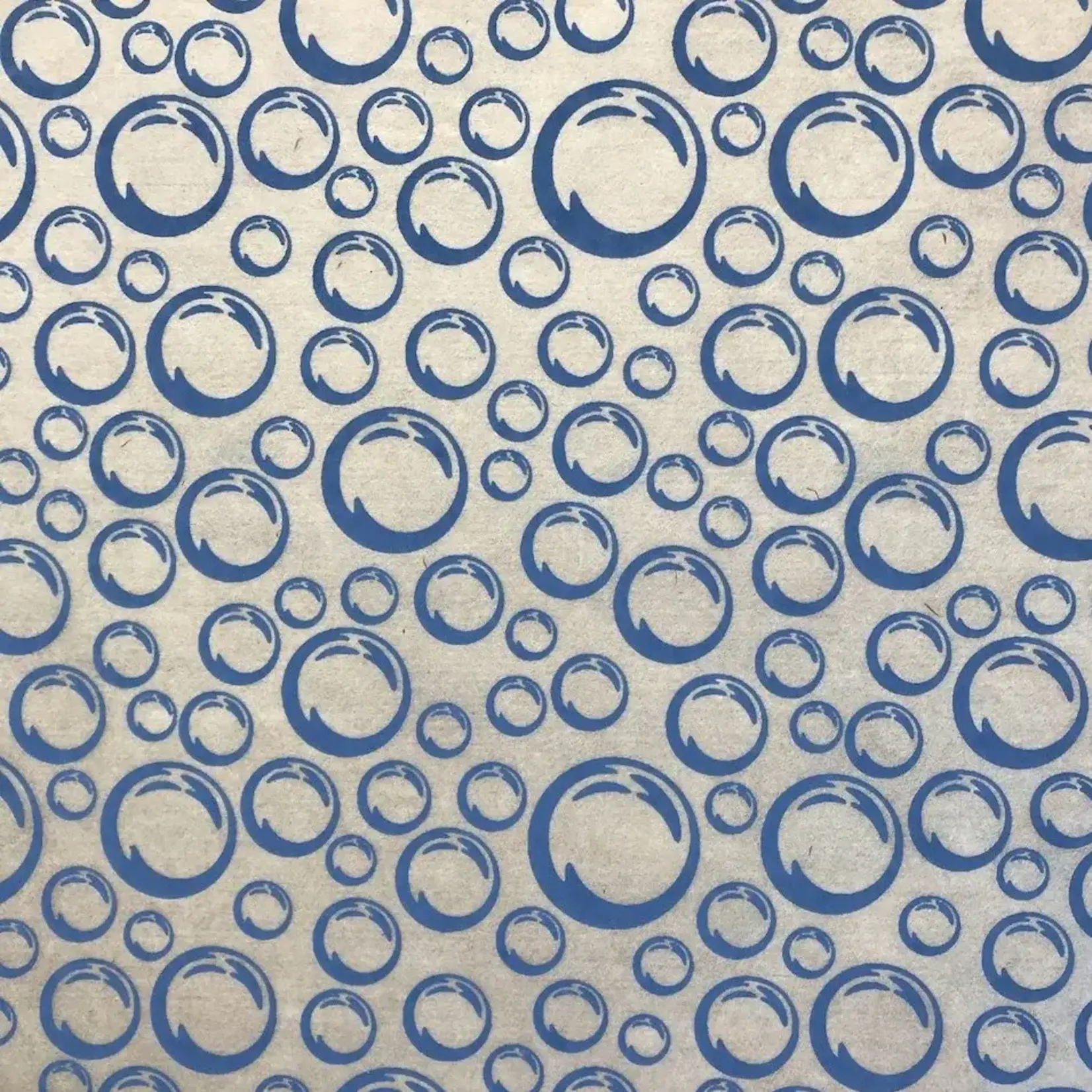 Elan Pottery Transfers Bubbles Underglaze Transfer - Blue