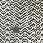 Elan Pottery Transfers Fans Underglaze Transfer - Black